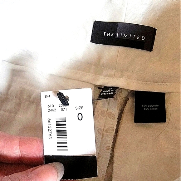 The Limited 0 Low Rise Shorts White Y2K - Picture 11 of 11